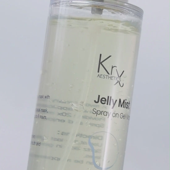 A sophisticated antioxidant glow shield featuring Ginseng and Glutathione, KrX Jelly Mist protects the skin from environmental stressors while delivering a dewy, clinical-grade glass skin finish.
