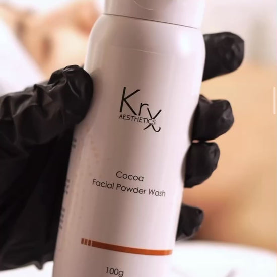 Deeply purify pores and refine skin texture with the KrX Cocoa Facial Powder Wash, an antioxidant-rich K-Beauty formula that clears environmental pollutants while hydrating the barrier.