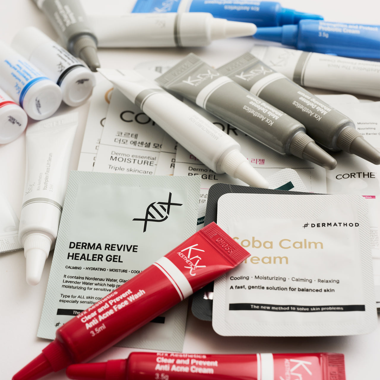 Professional Korean Skincare 160-Piece Sample Kit Available At Mystic Beauty & Skincare