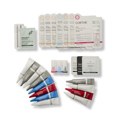 Korean Skincare Discovery Sample Kit – Corthe, Dermathod, & KrX | Mystic Beauty