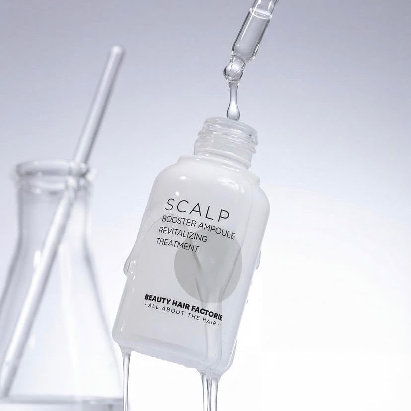 Non-greasy Korean leave-in scalp serum texture with Niacinamide Caffeine and peptide complex for residue-free daily scalp rebalancing and follicle support.