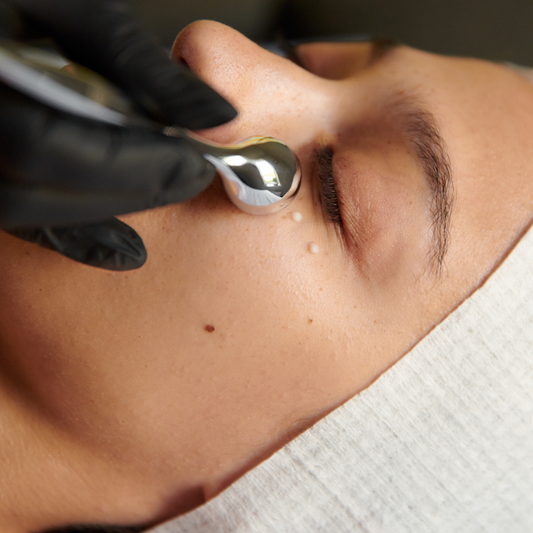 Reduce puffiness, release tension, and restore definition with a dual-ended stainless steel facial tool designed for lymphatic drainage and reflexology. Sterilizable, professional-grade, and presented in a beautiful retail-ready gift box.
