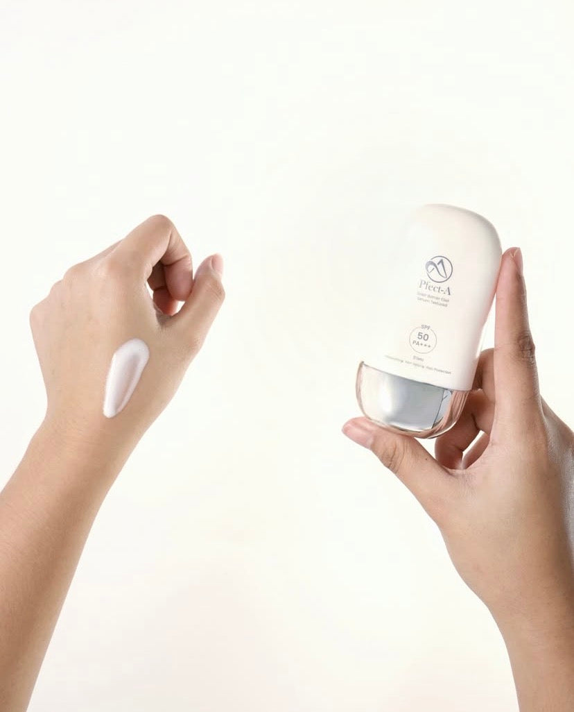 Pfect-a Solar Elixir Serum SPF 50 PA+++ – A clear, weightless Korean sunscreen serum designed for daily barrier protection without a white cast.