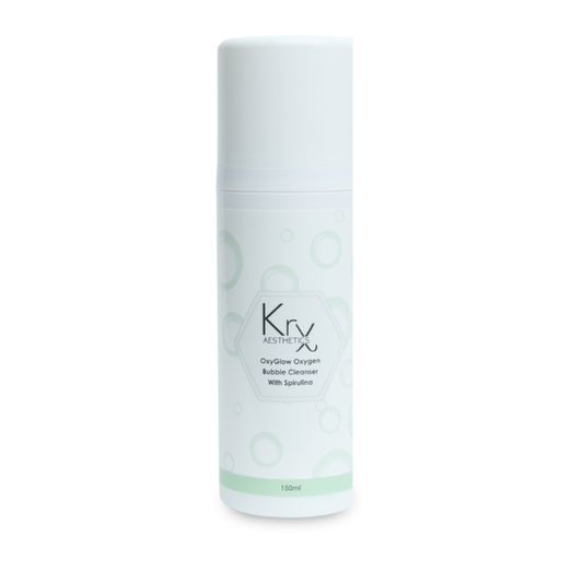 KrX Spirulina Korean bubble cleanser for glowing skin | MYSTIC BEAUTY & SKINCARE