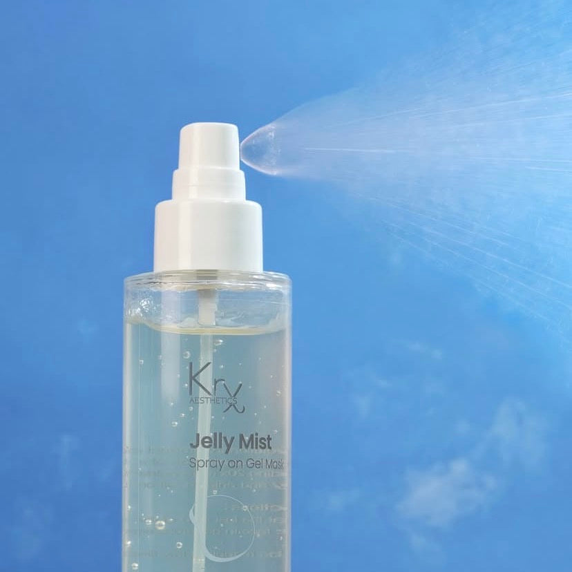 KrX Jelly Mist – Korean Spray On Gel Mask for Hydration & Glow