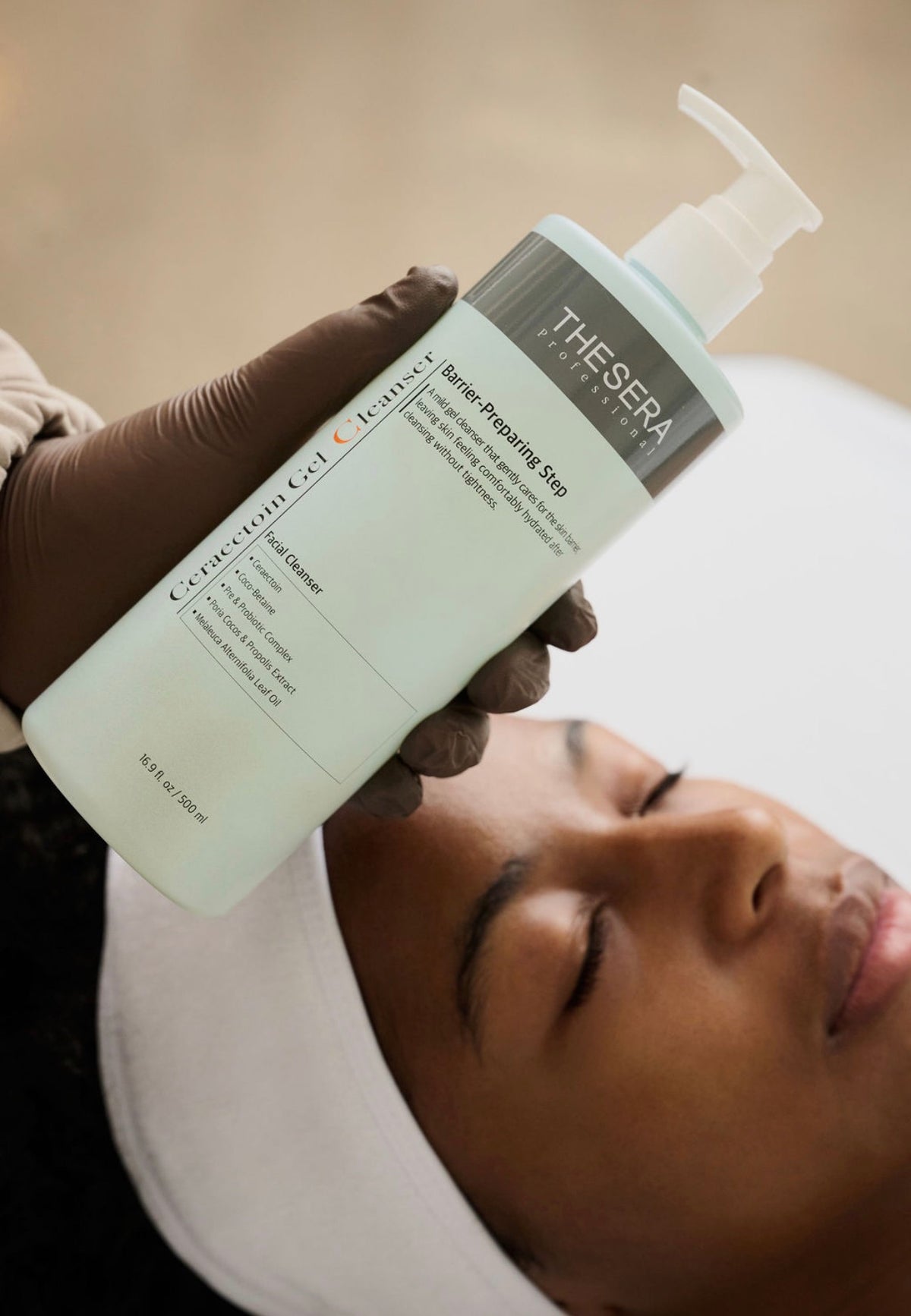 Thesera professional Korean skincare products for non-invasive lifting, hydration, barrier repair and skin rejuvenation