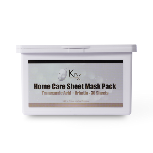 Korean tranexamic acid sheet mask for dark spots | KrX Aesthetics
