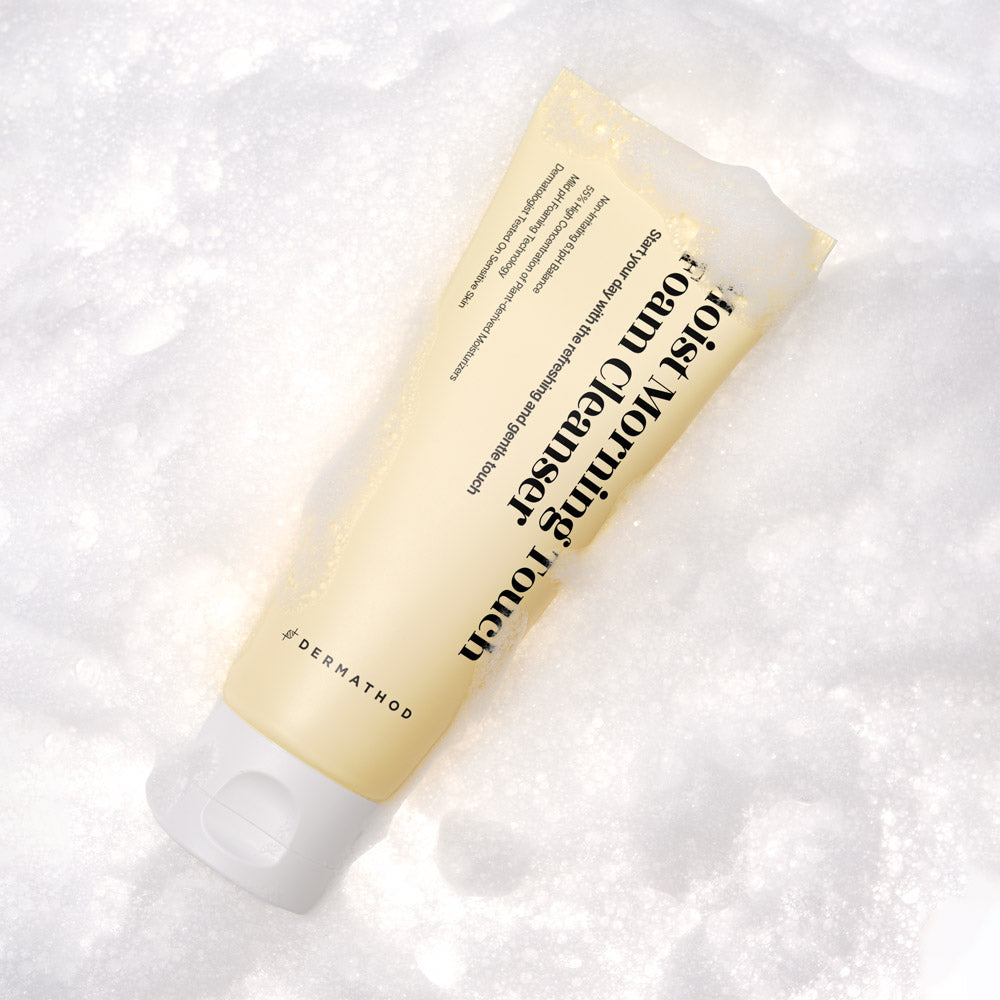 vegan korean cleanser with plant based moisturizers