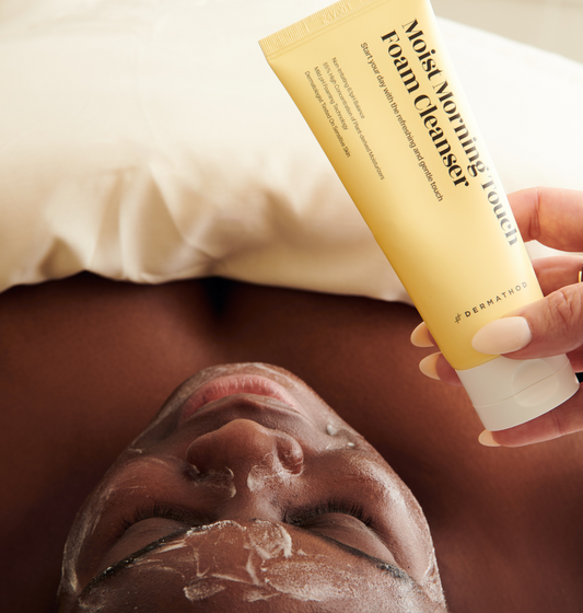 Dermathod Moist Morning Touch, a premium vegan Korean cleanser formulated with Aloe Vera for a gentle, botanical-rich cleansing experience.